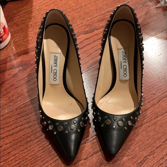 Jimmy Choo - romy heels (anthracite) - Picture 5 of 8